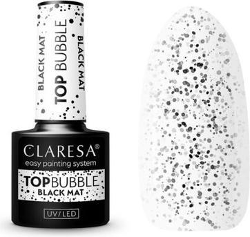 Activeshop Nail Top Bubble Black Matte No Wipe UV LED