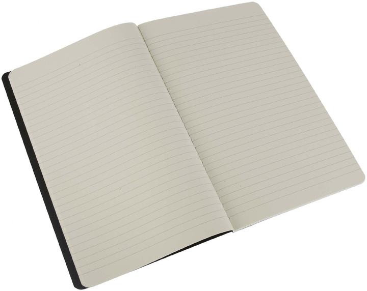 Image du produit Moleskine Cahier (A5, À rayures, Couverture souple)