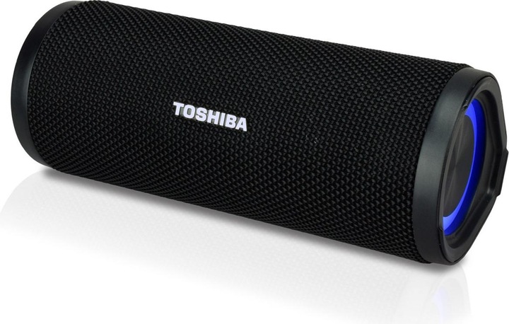 Actual product image Toshiba TY-WSP102 portable speaker Bluetooth Black (10 h, Rechargeable battery operated, USB power delivery)