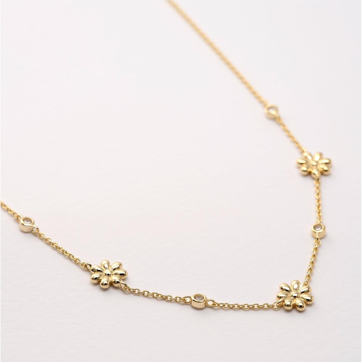 Thumbnail - Esprit, Halsschmuck, Kette DAISY, (925er Silber, 45 cm)