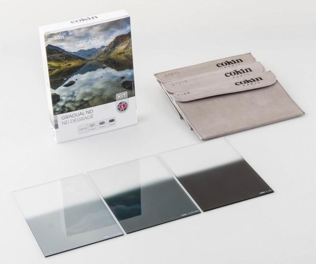 Immagine prodotto Cokin U300-02 Gradual ND Kit ND incl. 3 filtri (96 mm, Filtri grigi, 96 mm)