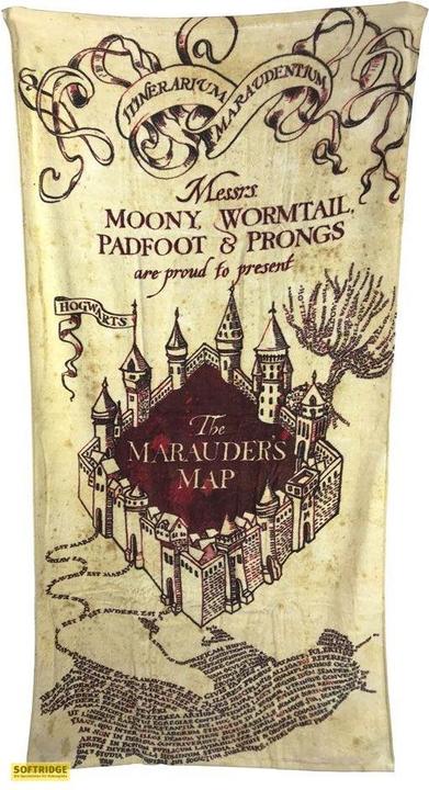 Groovy Harry Potter: Marauder's Map - Karte des Rumtreibers (180 x 80 cm)
