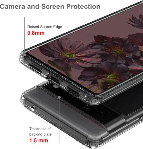 Produktbild JT Berlin BackCase Pankow Clear Google Pixel 7 Pro transparent (Google Pixel 7 Pro)