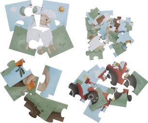 Immagine prodotto Little Dutch Set di puzzle 4 in 1 Little Farm (4 pezzi)