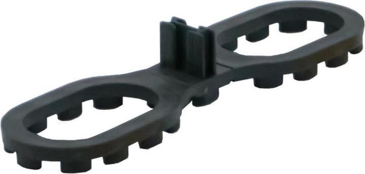 Produktbild Sanpro Terrassen Abstandshalter für Terrassendielen, schwarz, Fugenstärke 4 mm, Anzahl 100 Stück (100 x)