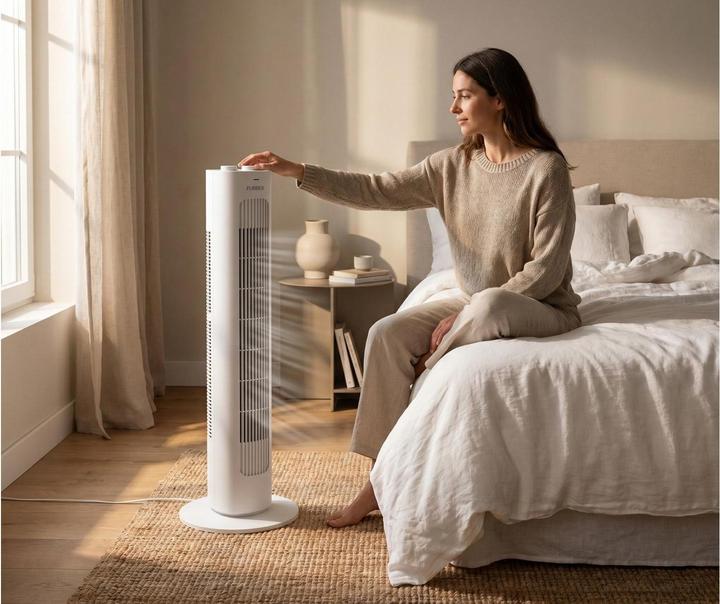 Produktbild Furber Turmventilator Vayu-Torre, Weiss