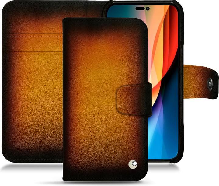 Produktbild Noreve Lederschutzhülle Wallet (Apple iPhone 14 Pro)