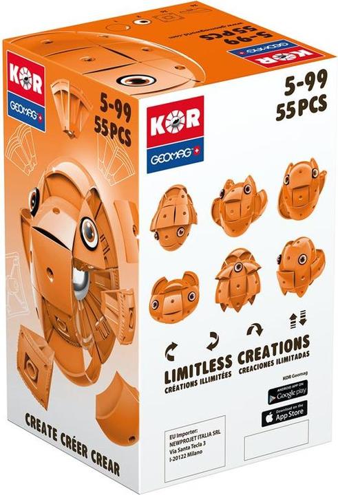 Image du produit Geomag KOR 2.0 EGG Orange 151C