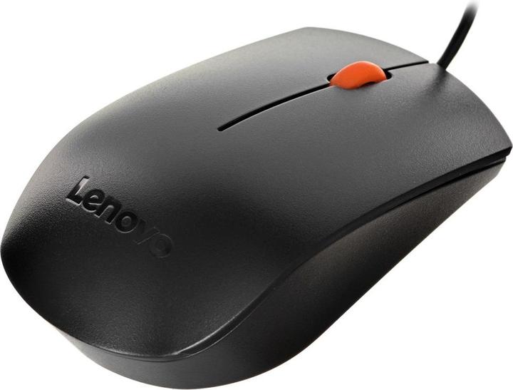 Actual product image Lenovo GX30M39704 Mouse Ambidextrous USB Type-A 1600 DPI (Cable)