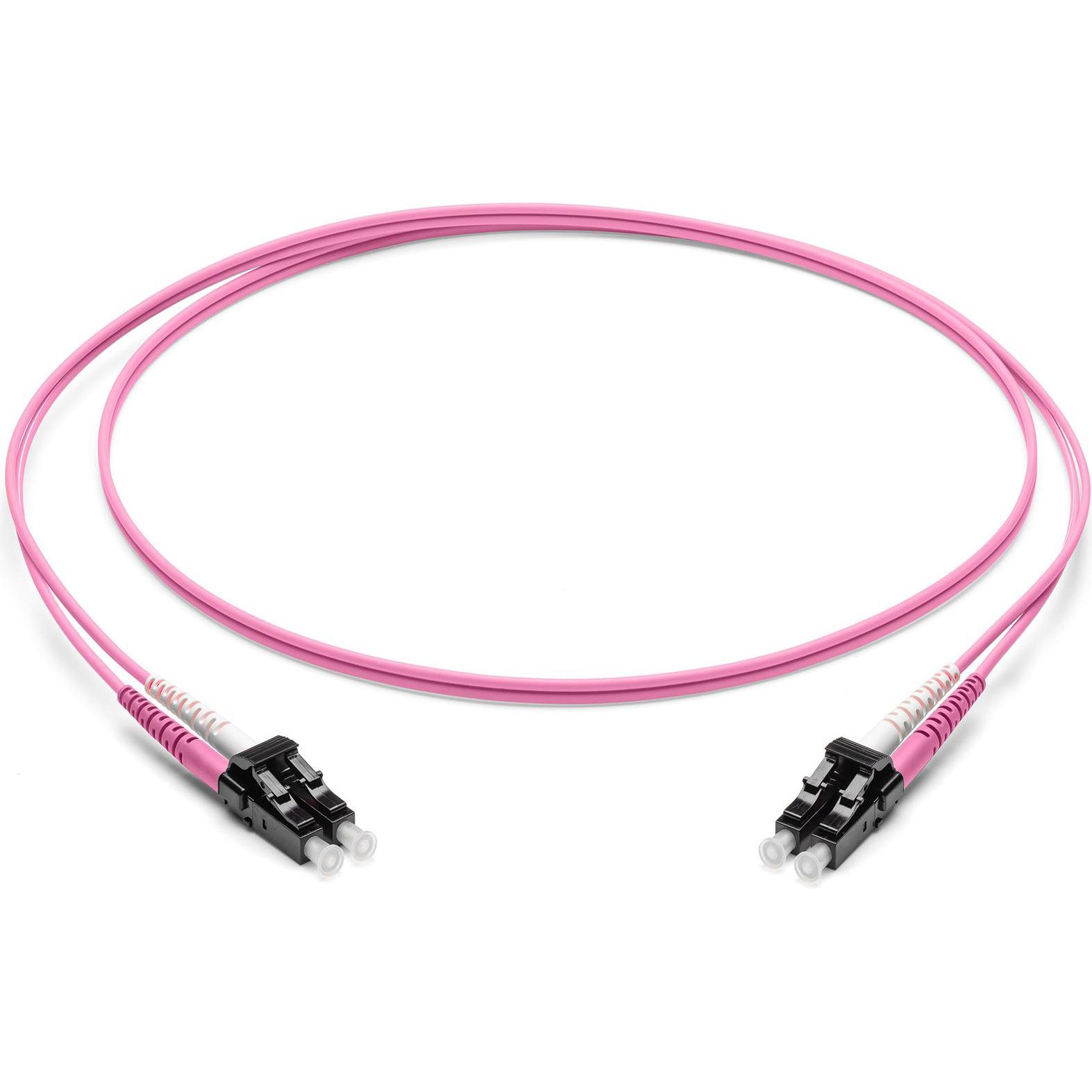 Corning Cavo patch in fibra ottica LC/LC OM4 50/125, 2m, vi F050502Q2Z20002M-VI (CAT7, 2 m), Cavo di rete