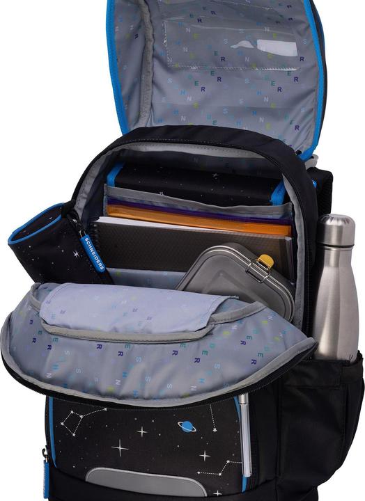 Actual product image Schneiders School bag set Space Quest black blue (22 l)