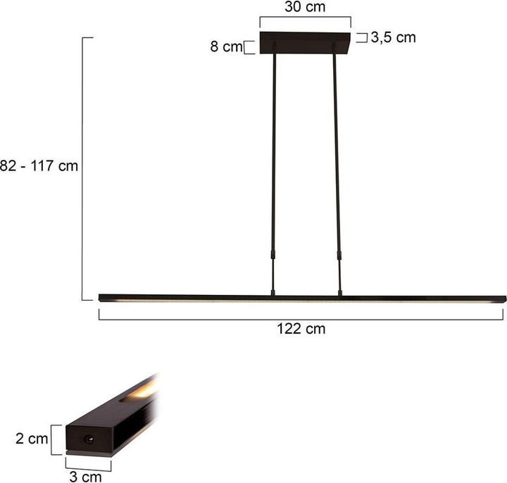 Produktbild Steinhauer Zelena (2500 lm)