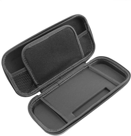 Produktbild JTI Nintendo Switch-Tasche für Spielekonsole und Kassetten - Grau (Switch)