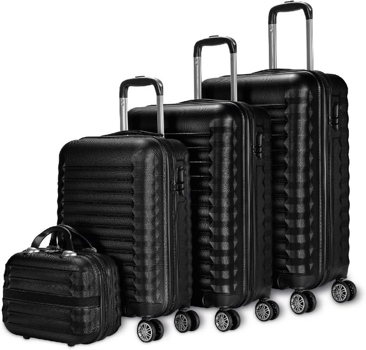 Produktbild Numada Gepäck-Set 1. Schwarz 4 Stück (78 l)