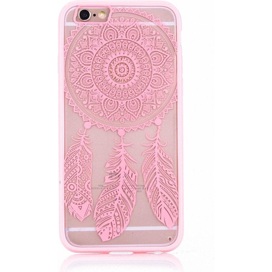 König Design Handyhülle für Samsung Galaxy S6 Edge Schutzcase Backcover Bumper Etuis Pink (Apple iPhone 14 Pro), Smartph...