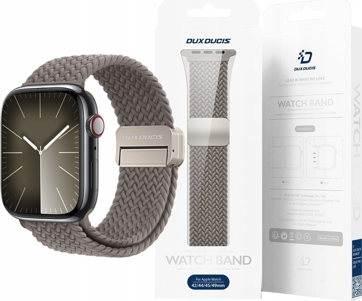 Image du produit Dux Ducis Bracelet Mixture Pro (42 mm, 44 mm, 45 mm, 49 mm, Nylon, Apple Watch Series 1, Apple Watch Series 2, Apple Watch Series 3, Apple Watch Series 4, Apple Watch Series 5, Apple Watch Series 6, Apple Watch Series 7, Apple Watch Series 8, Apple Watch Series 9, Apple Watch SE, Apple Watch Ultra, Apple Watch Ultra 2)