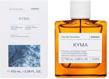 Actual product image Korres Kyma Eau De Toilette Unisex Fragrance 100ml (Eau de toilette, 100 ml)