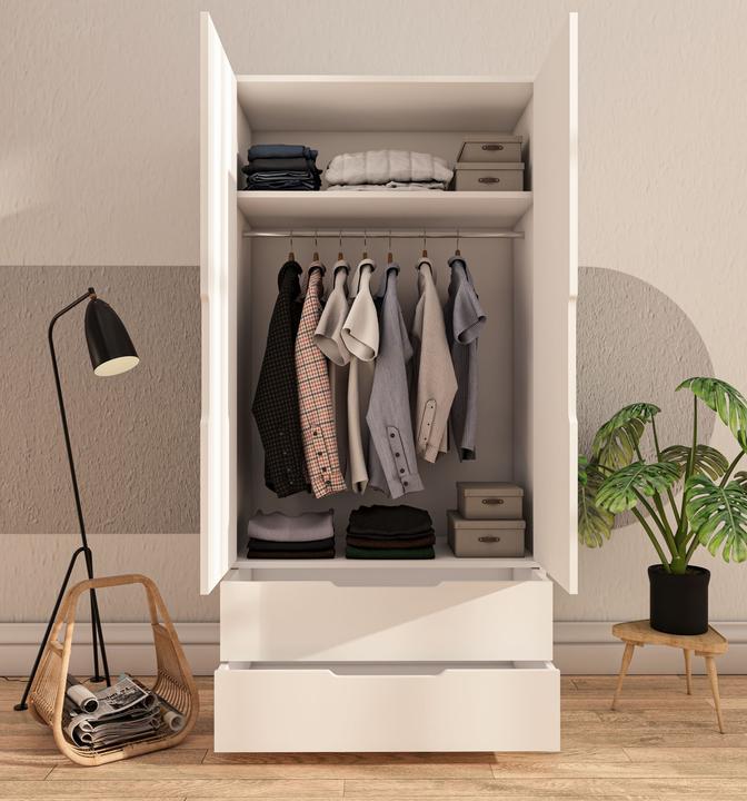 Actual product image Homitis Flora 90 Wardrobe