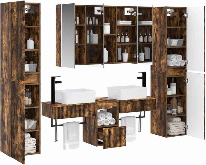 Actual product image vidaXL Badezimmer Spiegel