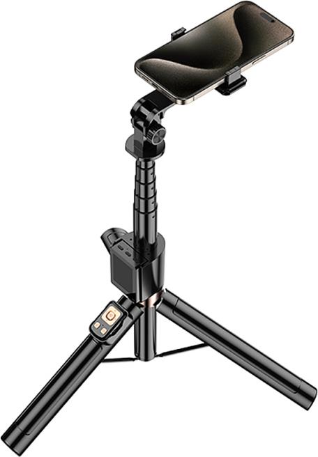 Actual product image xO Bluetooth Selfie Stick SS23 Dual Lights Black