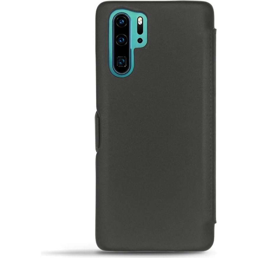 Thumbnail - Noreve Lederschutzhülle horizontal (Huawei P30 Pro), Smartphone Hülle, Braun