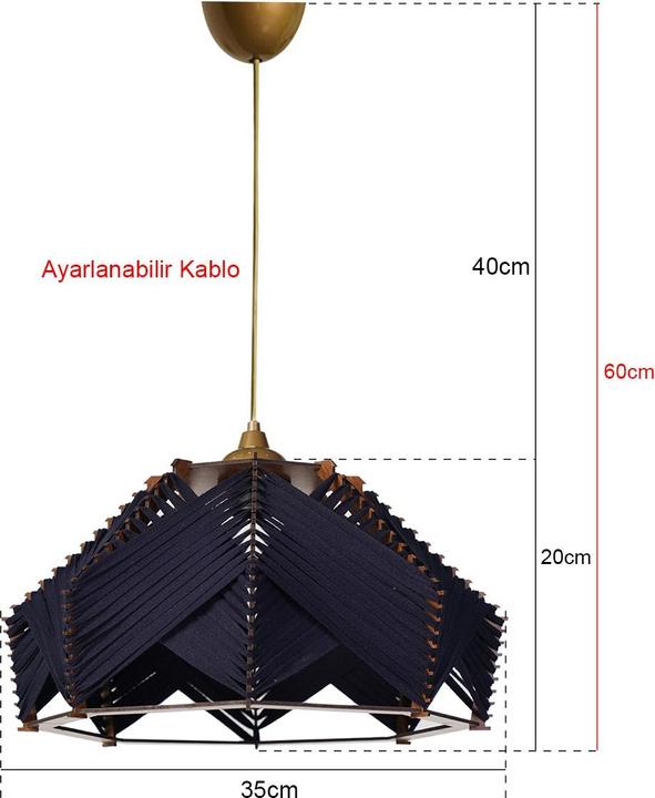 Actual product image Hermia Lily (E27)