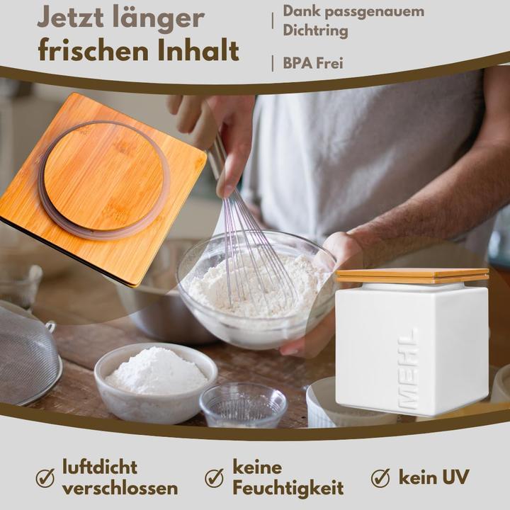 Produktbild HWG Luftdichter Mehlbehälter (2 l)