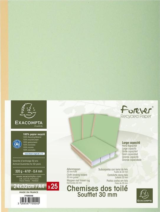 Actual product image Exacompta Collection folders - File covers (A4, 25 x)