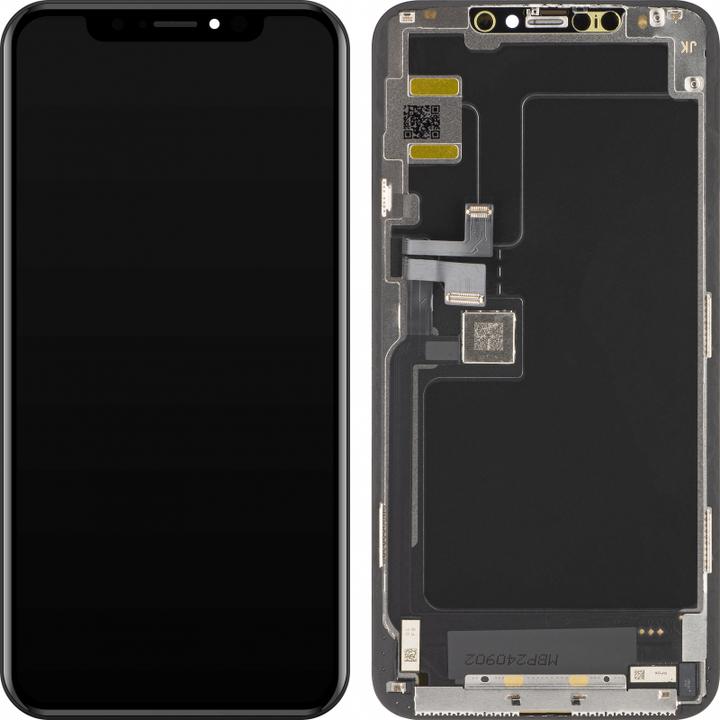 Actual product image JK Display Unit für iPhone 11 Pro Max, OLED Version, Schwarz (Display, Apple iPhone 11 Pro Max)