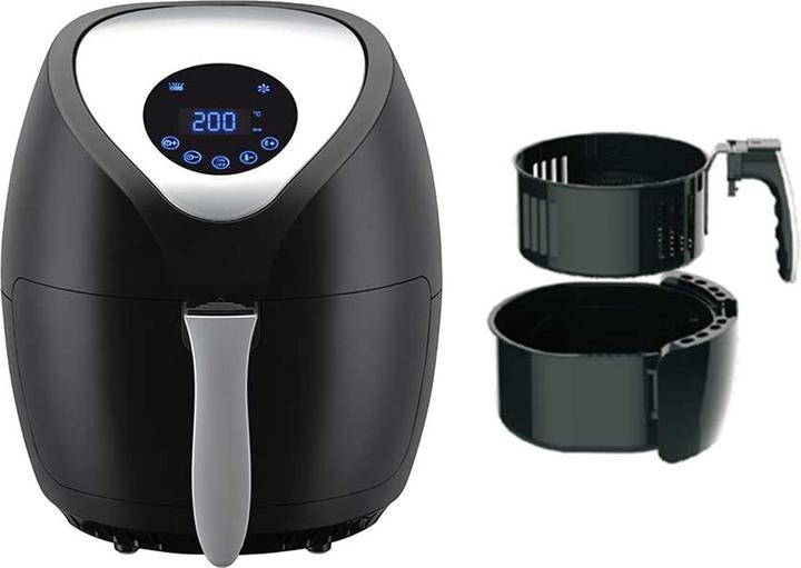 Lentz Heissluftfritteuse Digital 3,6 Liter
