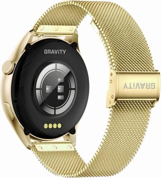 Actual product image Gravity Zegarek damski SMARTWATCH GT11-2 LGD/LGD/WH (45 mm)