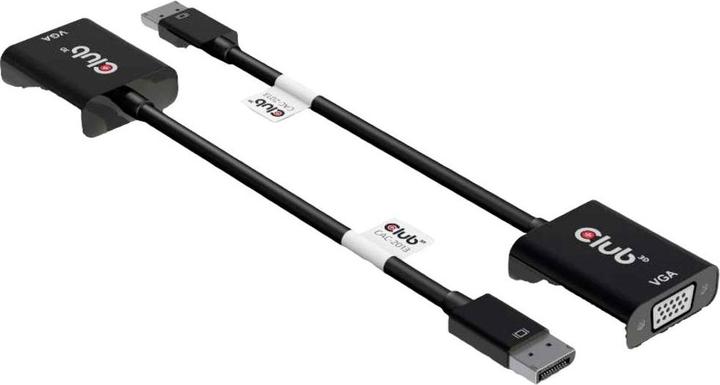 Immagine prodotto Club 3D Adattatore attivo da DisplayPort a VGA (VGA, 22.80 cm)