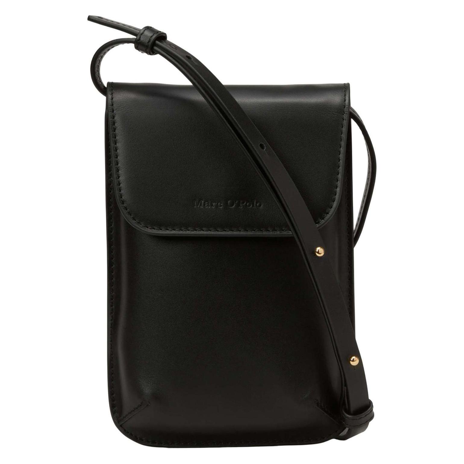 Marc O'Polo, Damen, Handtasche, Cellphone Bag, Schwarz
