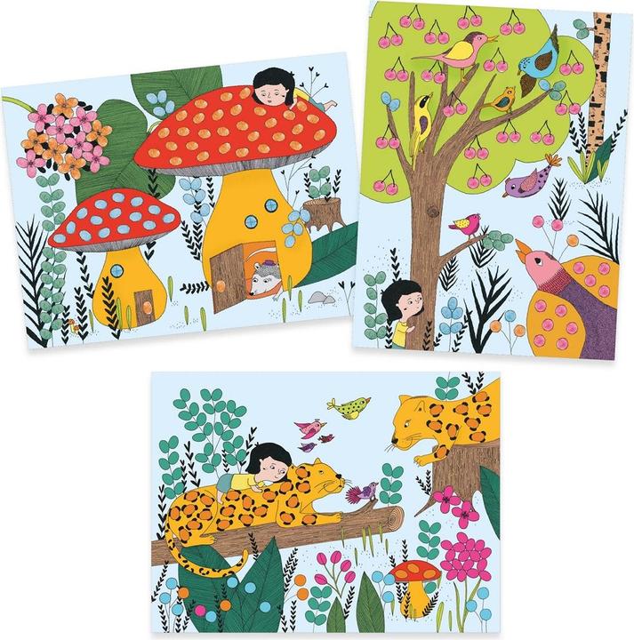 Image du produit Djeco Diamond Painting Girafes