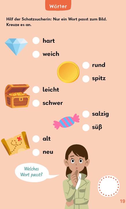Actual product image Reading puzzles for brave children - On a treasure hunt - Ages 6+ (German)