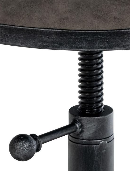 Produktbild Swisshandel24 Hocker Destin, antik silber