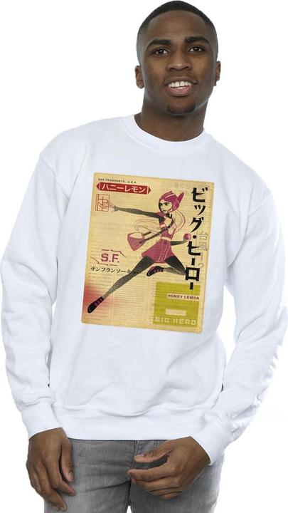 Produktbild Disney Big Hero 6 Baymax Honey Lemon Newspaper Sweatshirt (M)