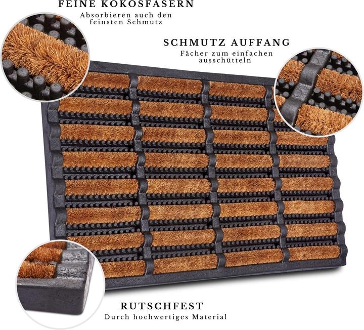 Actual product image Hanse Home Brushes Mat (40 x 60 cm)
