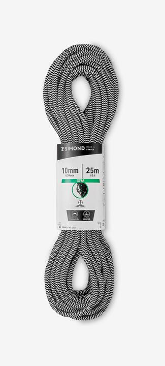 Simond Corda da arrampicata - Klimb Gym 10 mm × 25 m nero (25 m)