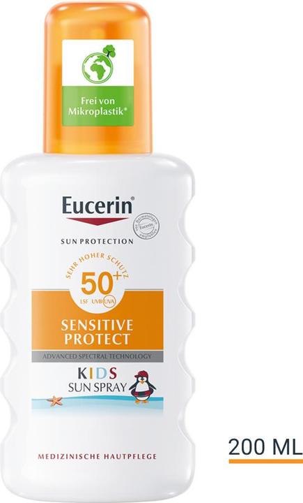 Actual product image Eucerin Sensitive Protect Spray (Sun spray, SPF 50+, 200 ml)