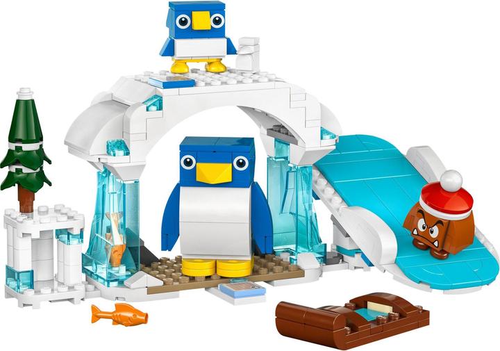 Productafbeelding LEGO 71430 Sneeuwavontuur met de familie pinguïn - uitbreidingsset (71430, LEGO Super Mario)
