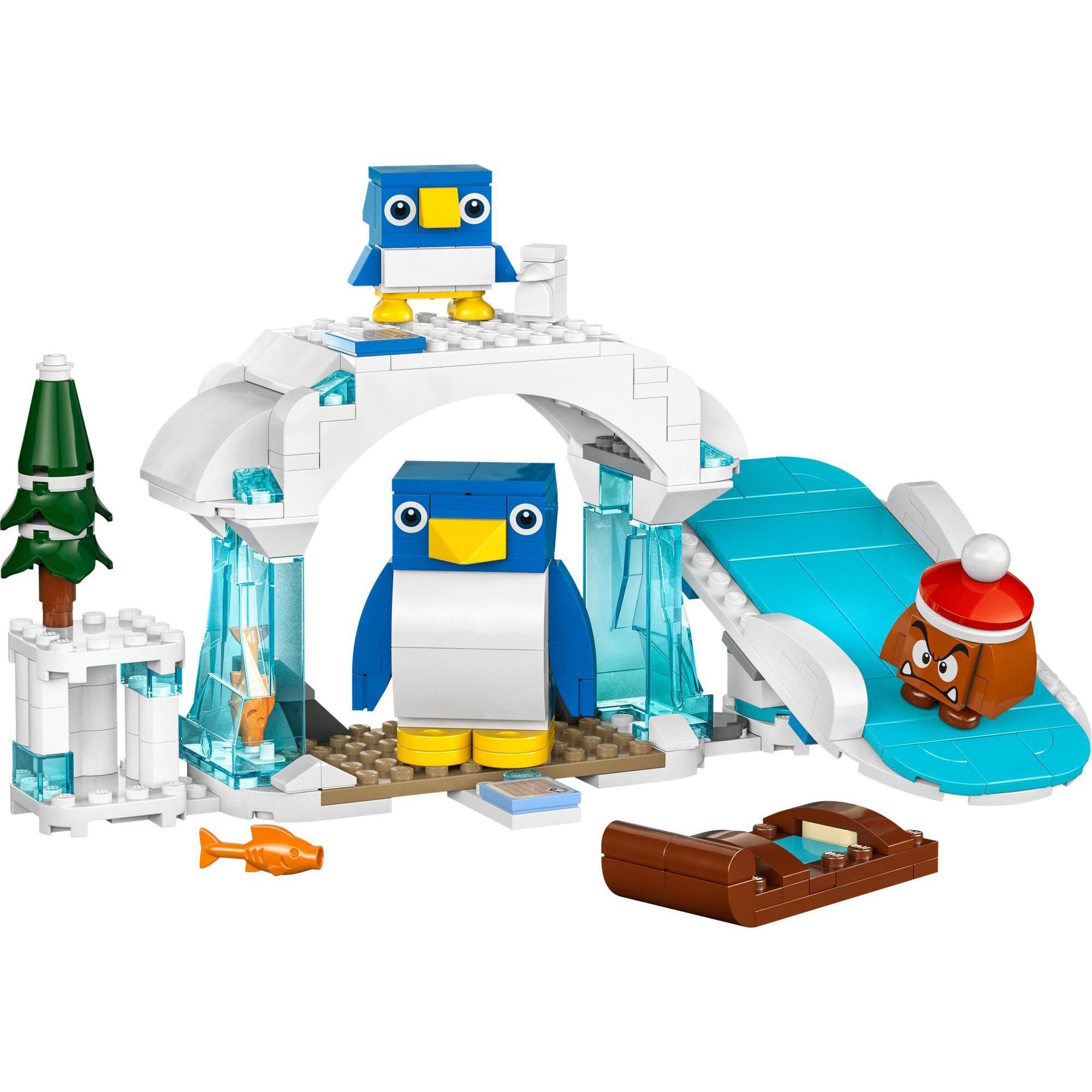 Thumbnail - LEGO Schneeabenteuer mit Familie Pinguin - Erweiterungsset (71430, LEGO Super Mario)