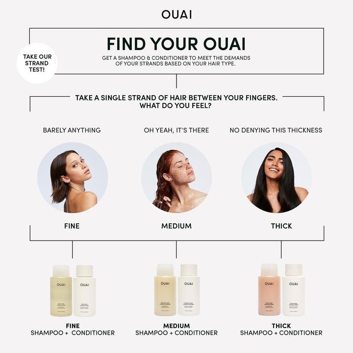 Immagine prodotto Ouai Capelli fini (Shampoo liquido, 300 ml)