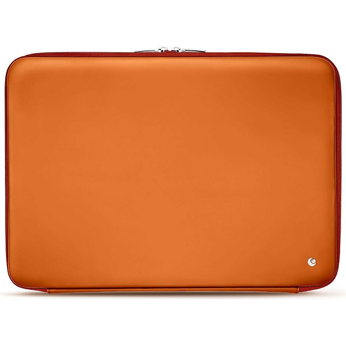 Noreve Lederhülle, Notebooktasche, Orange