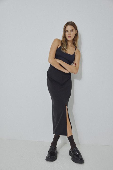 Produktbild Vila High Waist Maxirock (34)