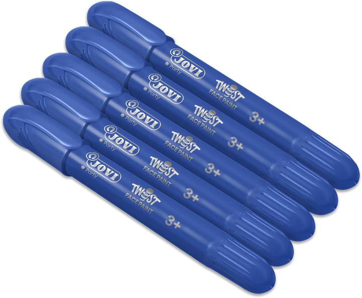 Produktbild Jovi Fasching-Schminke 1 Schminkstift Twist Face Paint dunkelblau