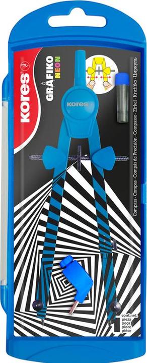 Kores Grafiko Neon" quick-setting compass
