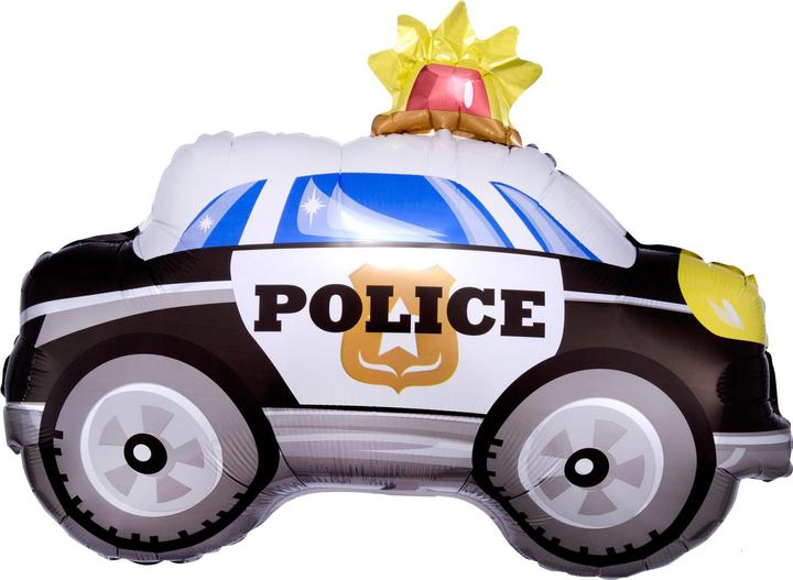 Produktbild Amscan Ballon Polizeiauto (1x)