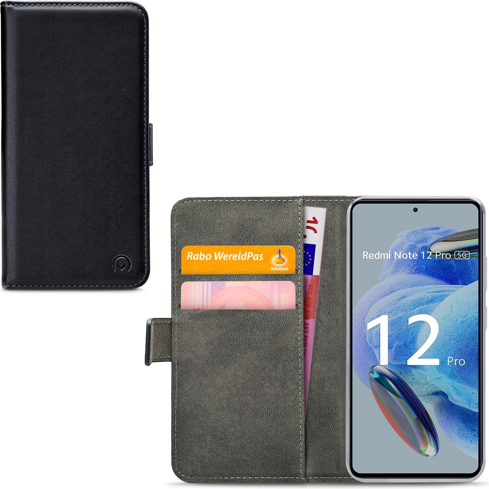 Thumbnail - Mobilize Klassische Gelly-Geldbörse (Xiaomi Redmi Note 12 Pro 5G), Smartphone Hülle, Schwarz