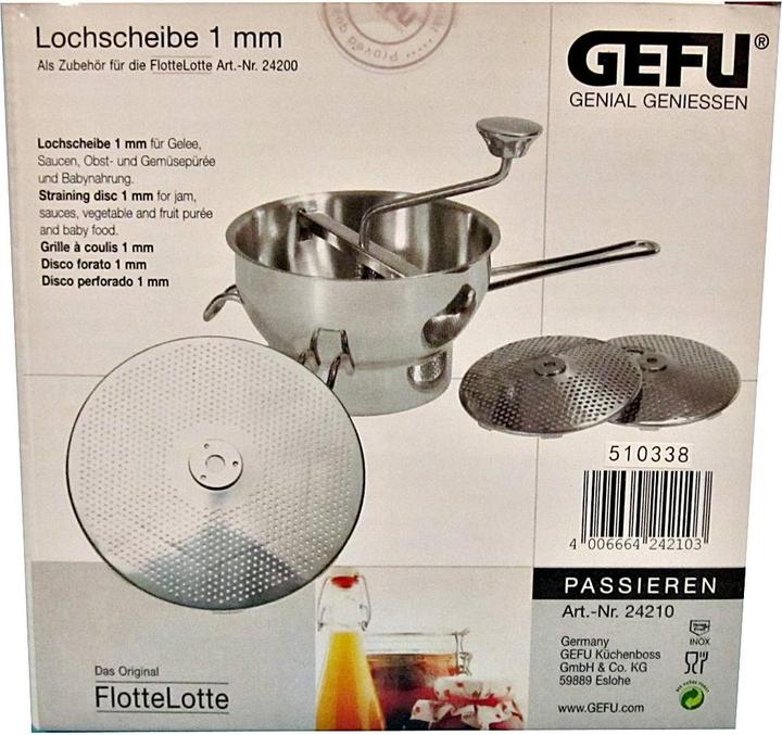Produktbild GEFU Lochscheibe 1mm